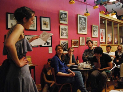 Open Mic spoken word at the Poetry Cafe image
