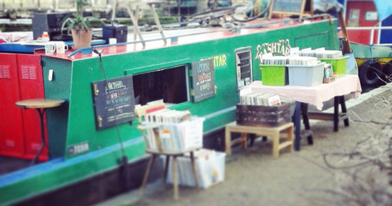 Step aboard a floating record shop picture