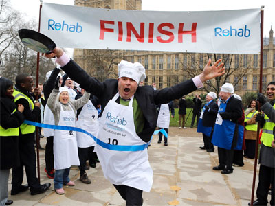 Pancake Day Races in London picture