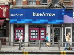 Blue Arrow image