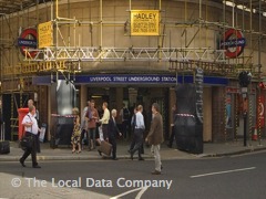Liverpool Street Underground Station image