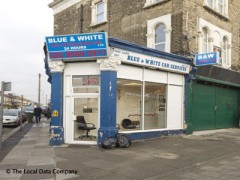 Blue & White Car Service image