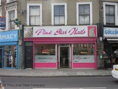 Pink Star Nails image