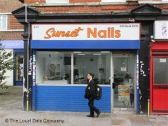 Sunset Nails image