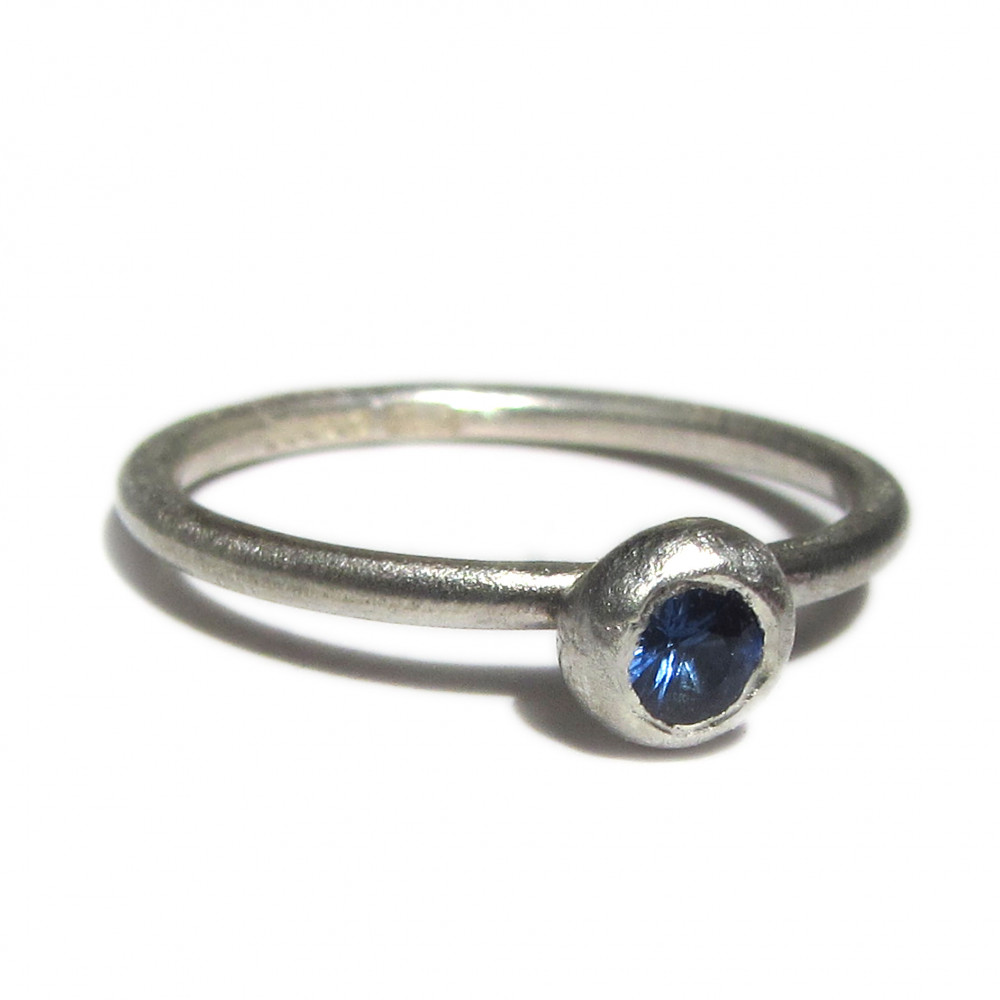 sapphire ring by Catherine Marche