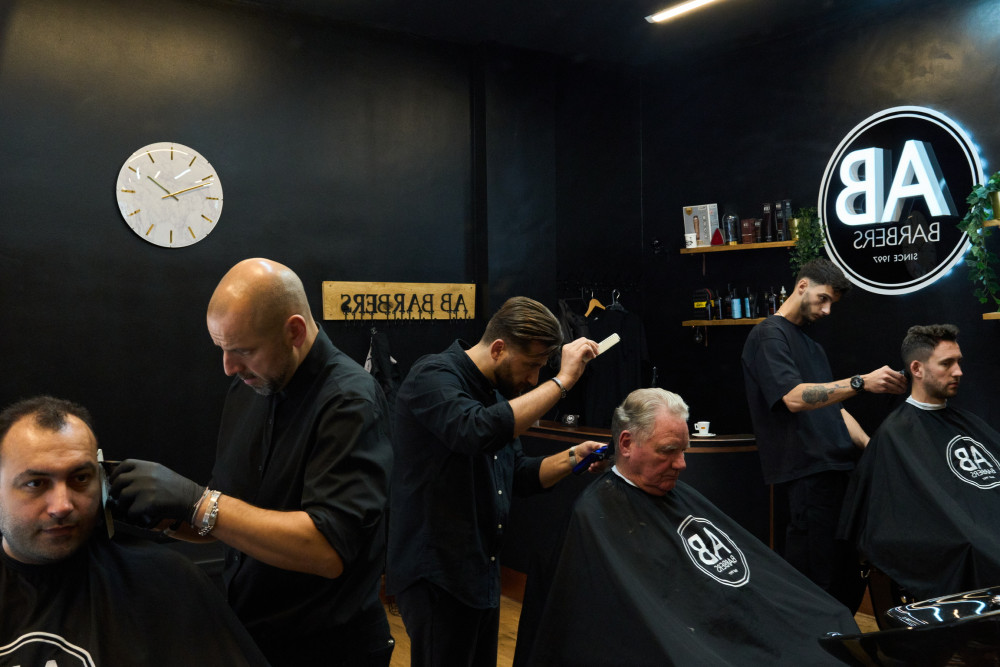 A B Barbers Picture