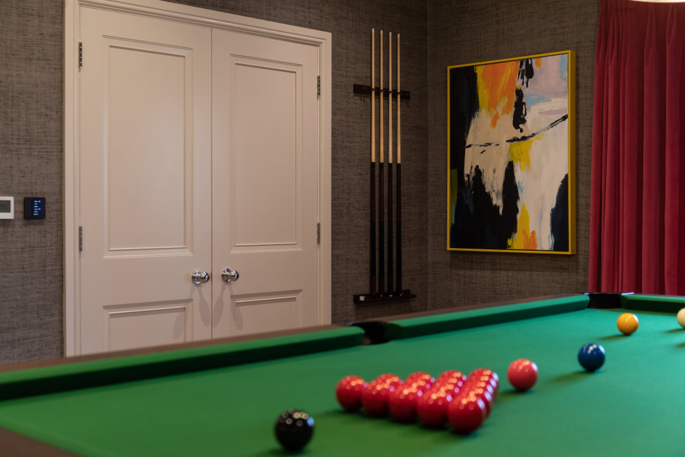 Games Room Interior Design by Timothy James Interiors
