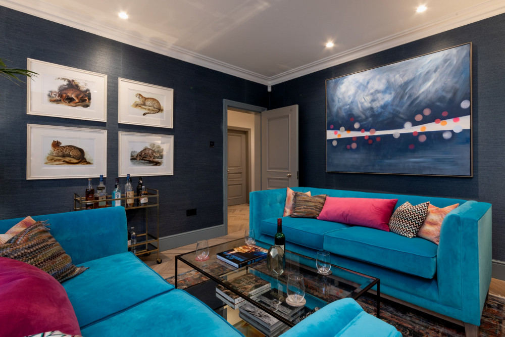 Luxury Living Room by Timothy James Interiors