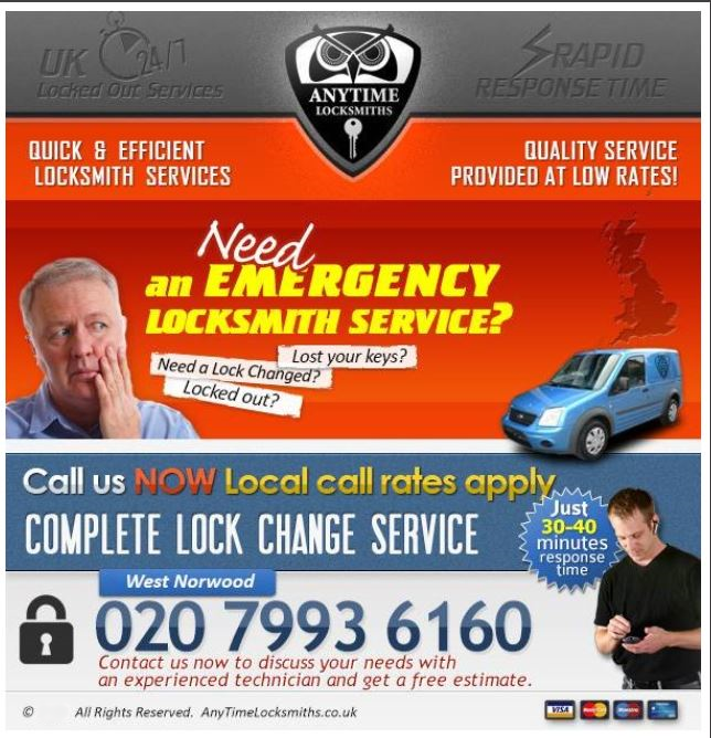 locksmith services SE27