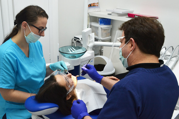 Dentist Working