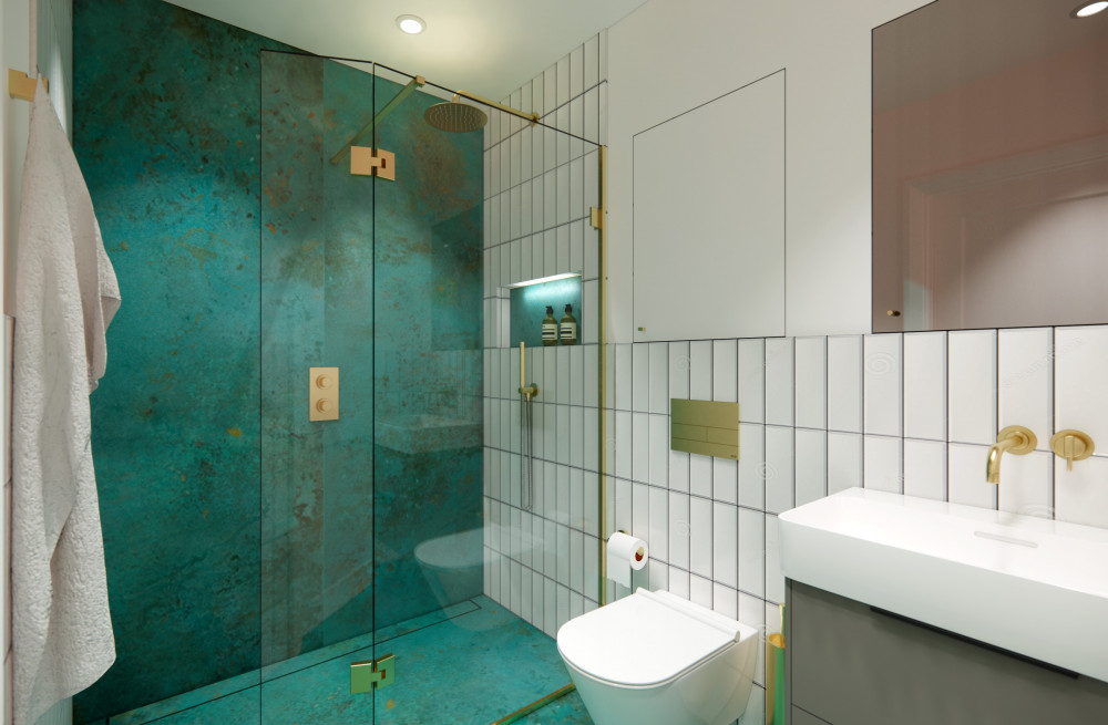 luxury shower