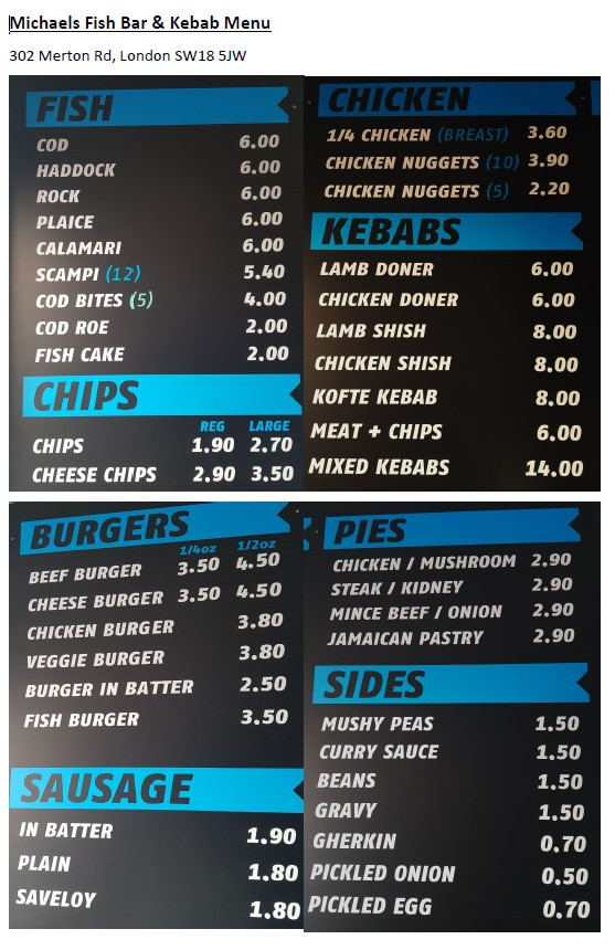 Michaels Fish Bar & Kebab image