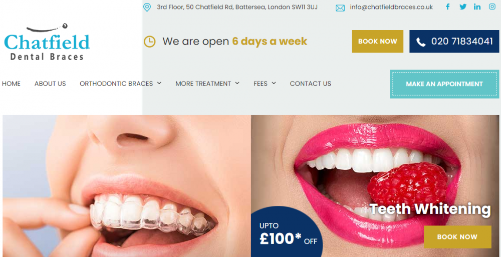 Chatfield Dental Braces banner