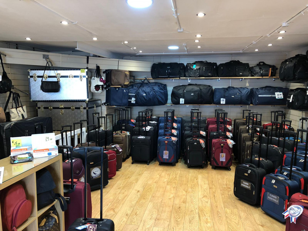 Walthamstow bag and luggage shop Picture