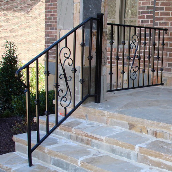 Steel handrails