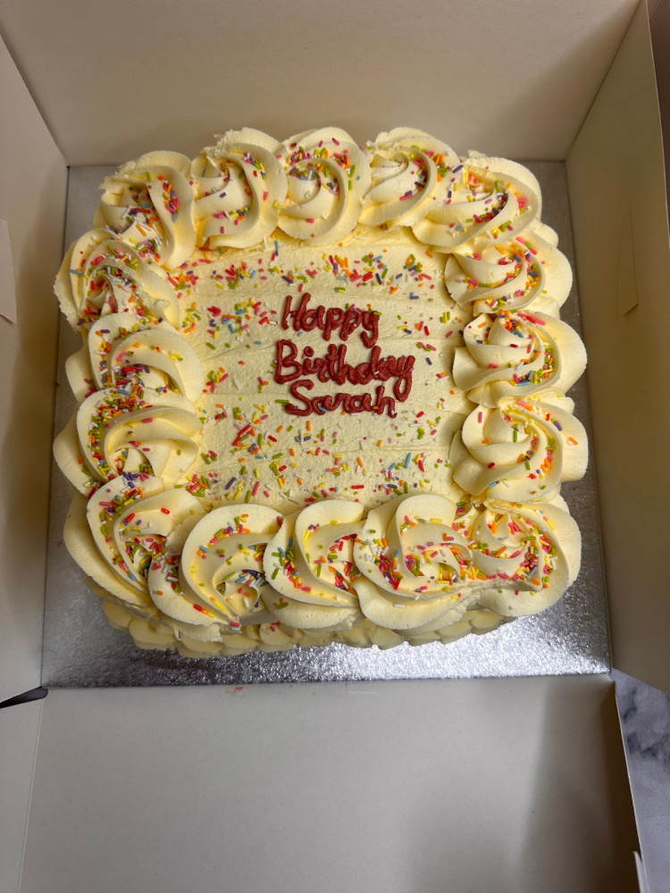 Vanilla Birthday Cake