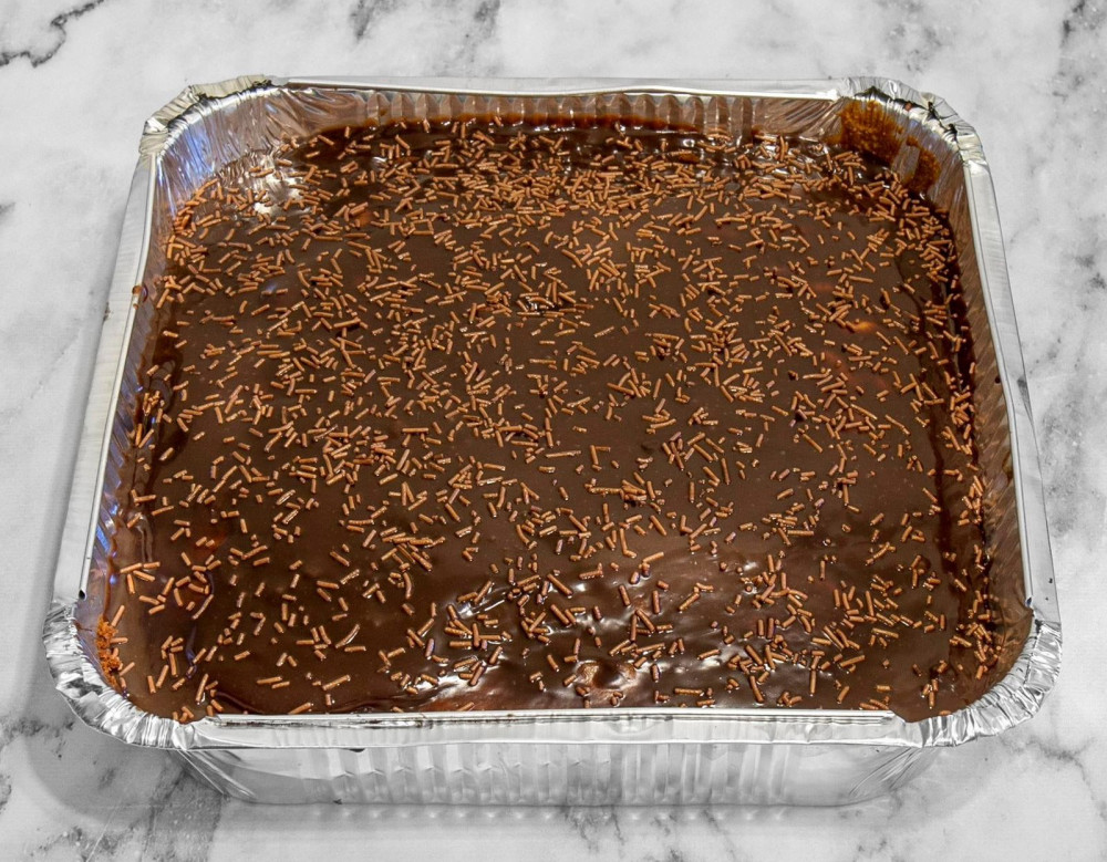 Chocolate Cake Tray