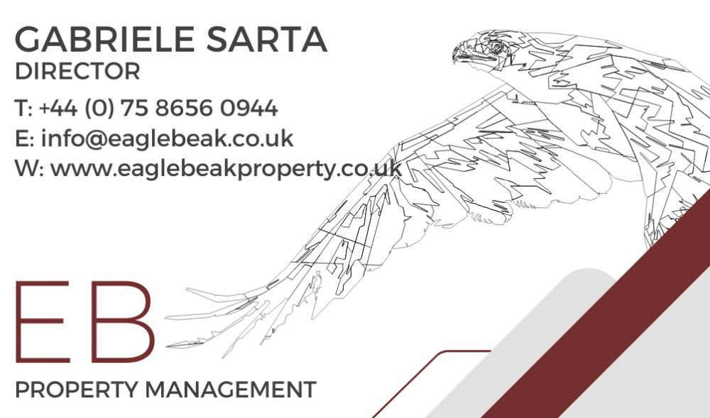 Eagle Beak Business Card