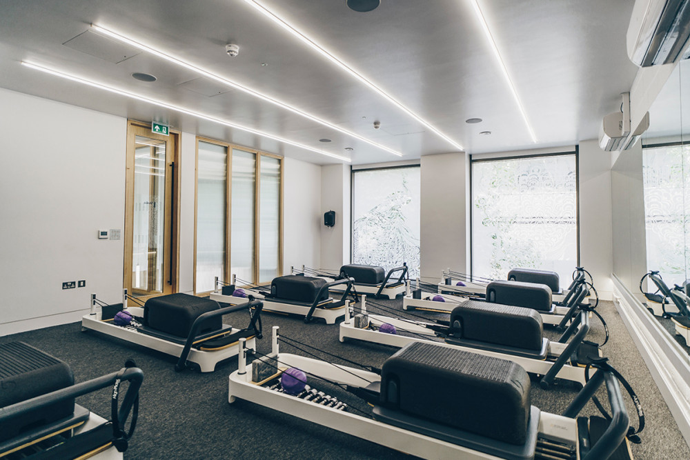 One of the Nine Elms reformer Pilates studios.