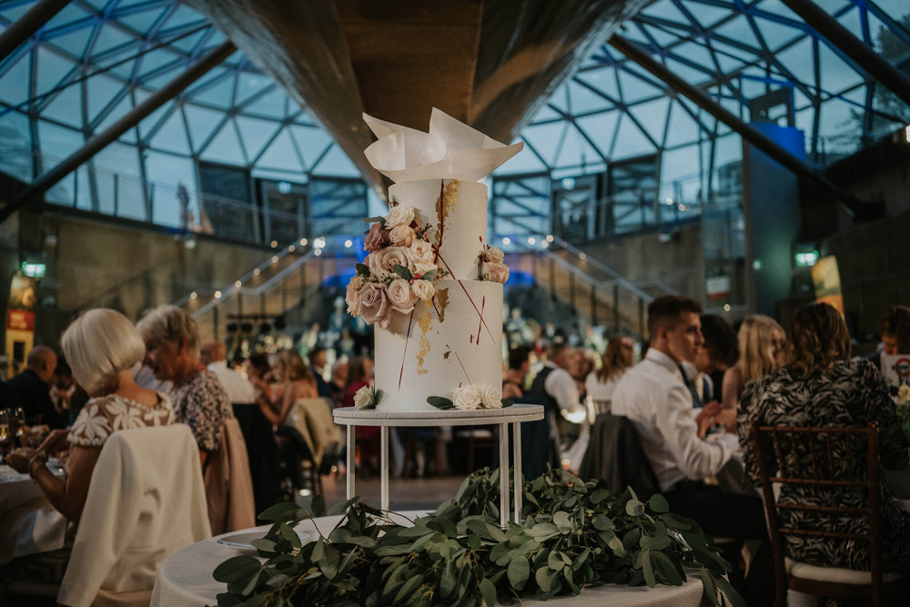 Wedding cake at The Cutty Sark