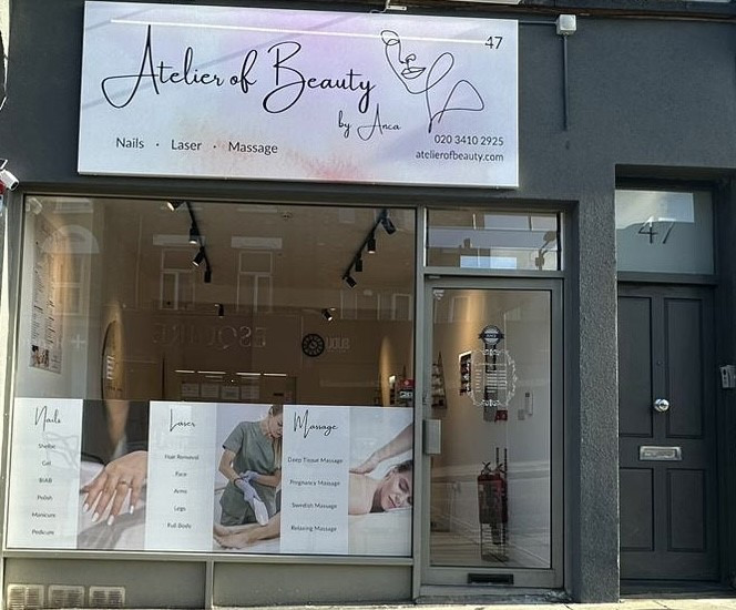 The front of our Salon.