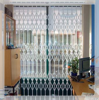 Retractable Security Grilles in London