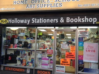 Holloway Stationers & Bookshop Picture