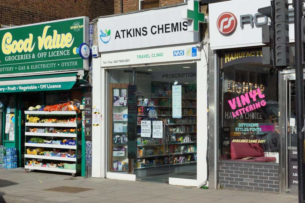 Atkins Pharmacy London