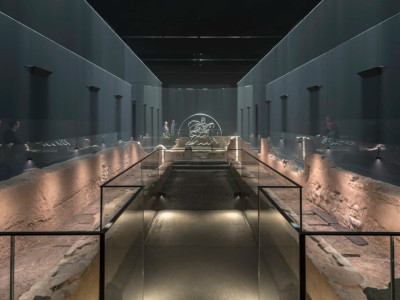 London Mithraeum Bloomberg SPACE image