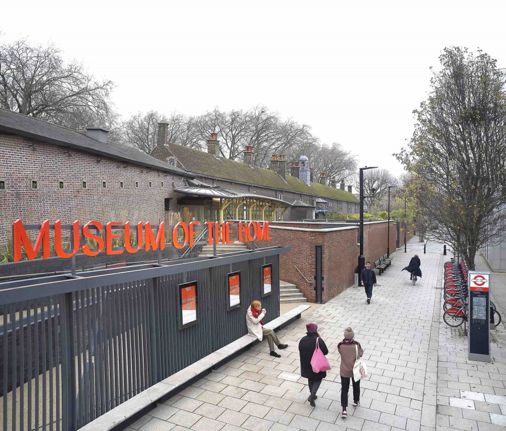 Museum of The Home, new entrance opposite Hoxton station, image credit ©Hufton+Crow