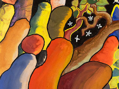 The Stars are Bright: Zimbabwe through the eyes of its young painters from Cyrene (1940-1947) image
