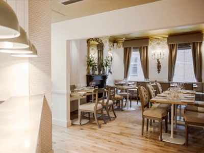 Elegant first floor dining