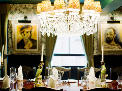 Private dining on the Regal second 