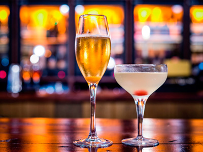Cocktails and Cava