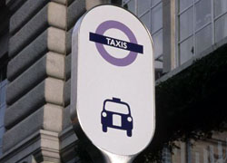 Electrified London Cabs image