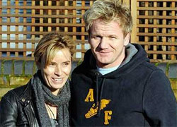 Gordon Ramsay Puts On Brave Face image