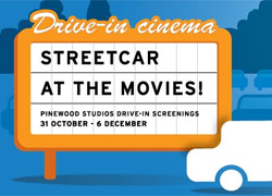 Streetcar Is Taking Film Fans To The Pinewood Drive-In image
