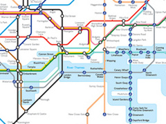 Wet comutes forecast: alternative underground map released image