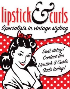 Beauty & Blues with Lipstick & Curls image