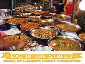 Young entrepreneurs launch mobile app to find street food in London image