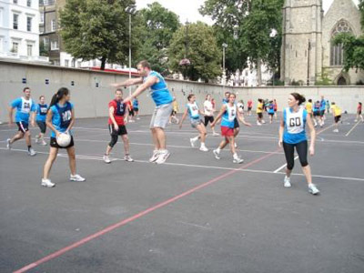 Netball in London: A great way to start the end of your day...  image