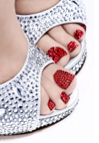The Christmas Pedicure from Nails Inc image