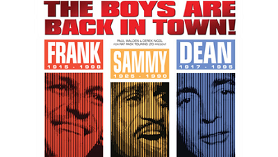 Sharp suits, smooth sounds, sips of scotch, seductive smoking and superb songs with the Rat Pack at Richmond Theatre image