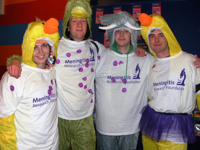 Students takeover London to raise funds for Meningitis Research Foundation image