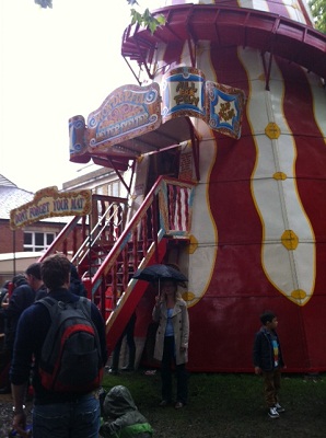 Monsoon rain and mud no deterrent for Barnes Fair image