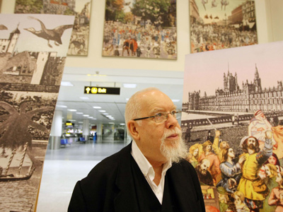Permanent Sir Peter Blake art installation at London’s Gatwick Airport image