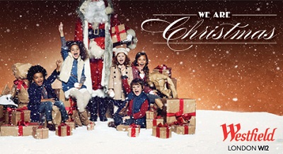 Kids in London – Shopping, celebrities and Santa at Westfield image
