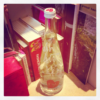 DvF Designs for evian image