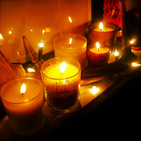 Christmas Candle Edit image
