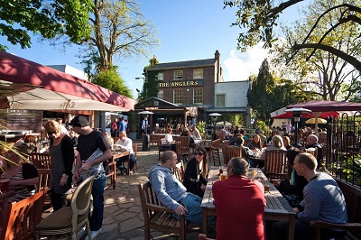 Dogs in London – Two riverside pubs: The Anglers (Teddington) and The Albany (Thames Ditton) image